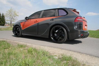 Illustration for article titled Mansory Chopster: Carbon Fiber Cayenne Crazy-Time